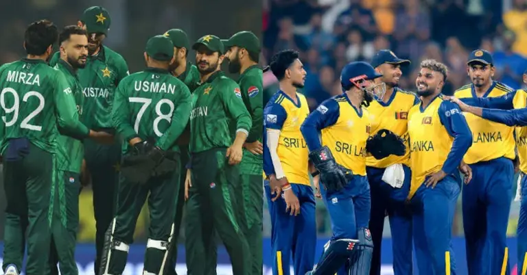 পাকিস্তান ও শ্রীলঙ্কা ক্রিকেট দলের খেলোয়াড়রা